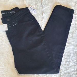 Old Navy High Rise OG Straight Jeans 4 NWT Black Stretch Secret Smooth Pockets